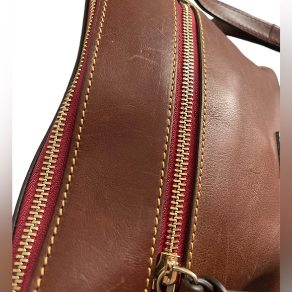 Dooney & Bourke Florentine Leather Allison Crossbody  0127 - Picture 4 of 14